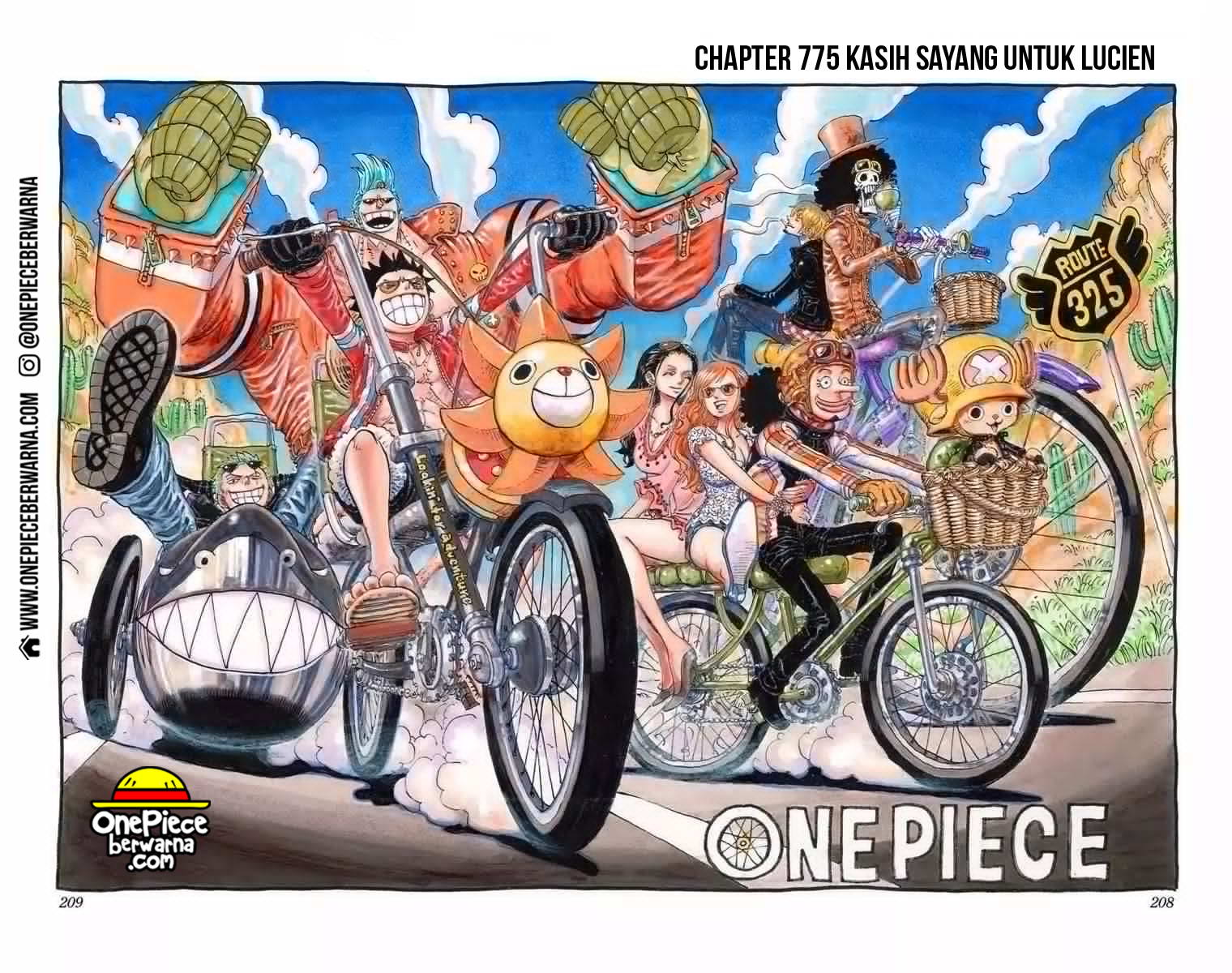 One Piece Berwarna Chapter 775